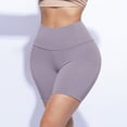 thumbnail image 2 of Ofenti High Waisted Yoga Shorts with Pockets Super Soft Biker Shorts for Workout Gym Running, 2 of 3