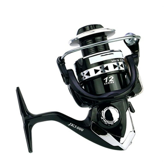 Spinning Fishing Reel 1000-7000 Series Metal Coil Spool Spinning Reel Boat Rock Fishing Wheel ,Rigid Aluminum Skeletal Frame