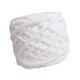 thumbnail image 5 of grueso y voluminoso, hecho a mano, para decoración del hogar, tejido a mano, para proyectos de crochet, suéteres, mantas tejidas, manualidades, Blanco, 5 of 8