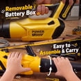 thumbnail image 2 of YCFUN Kids Leaf Blower Toy, Real Working Lawn Garden Tool with Airflow & Sounds, Outdoor Pretend Play Gift for Boys & Girls Ages 3-6, 2 of 6