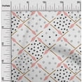 thumbnail image 1 of oneOone Viscose Jersey White Fabric Halloween Sewing Material Prints Fabric By The Yards 60 Inches Wide, 1 of 1