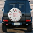 thumbnail image 3 of Kll Panda Doing Yoga Tire Cover,Universal Wheel Tire Cover For Trailer, Rv, Suv, Truck,Camper And Many Vehicle,(17 Inch), 3 of 7