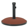 thumbnail image 3 of Noble House 33 lbs Teracotta Round Iron and Concrete Patio Umbrella Base, 3 of 6
