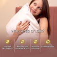 thumbnail image 5 of Furbo 100% Mulberry Silk Pillowcase for Hair & Skin, Smooth Luxury Pillow Cover, (Standard Size 20″×26″) Silver Mist, 5 of 9