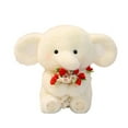 thumbnail image 2 of 3Pcs 11.81Inch Valentines Elephant Holding Rose Bouquet Stuffed Animals Plush Toys, Kawaii Soft Plush Doll for Her/Girlfriend Lover Mom Teens Valentines Day Christmas Anniversary Gifts, 2 of 9