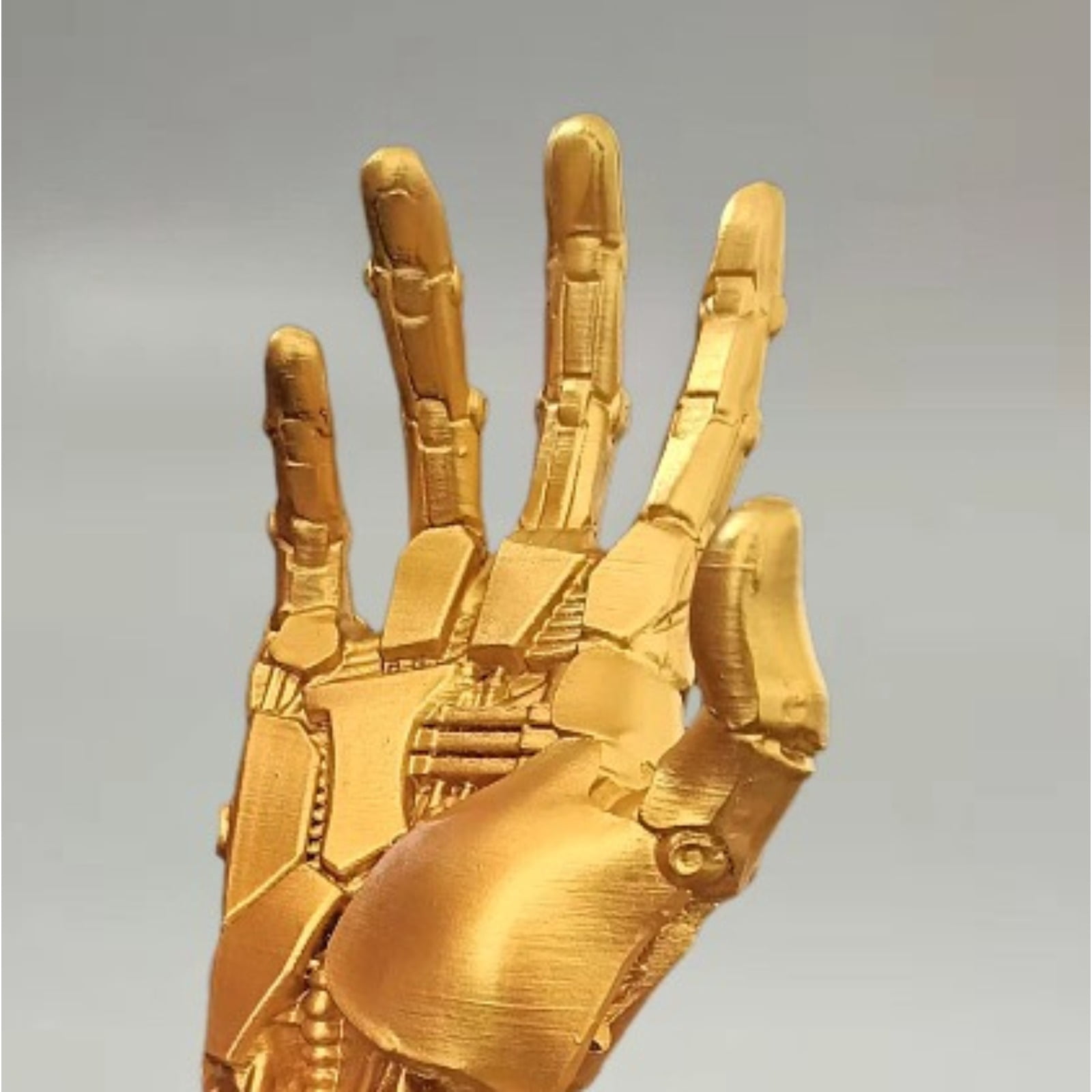 Cyberpunk Mechanical Hand Resin Figurine, Steampunk Robot Hand Decor, Gaming Controller Stand for Desk, Retro Tech Display Holder, Cool Gamer Room Ornament, Desktop Organizer Gift for Men