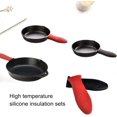 thumbnail image 4 of Frying Pan Cast Iron Skillets Cleaning Oil Dirt Cleaner Tools Set Cookware Accessories Grill Pan Scraper Hot Handle Holder, 4 of 7