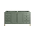 thumbnail image 6 of James Martin Vanities 305-V60d Chicago 60" Free Standing Or Wall Mounted Double Basin, 6 of 7