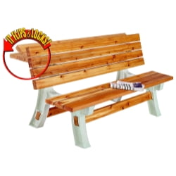 Hopkins F3 Brands 90110 Flip Top Outdoor Bench Walmart Com