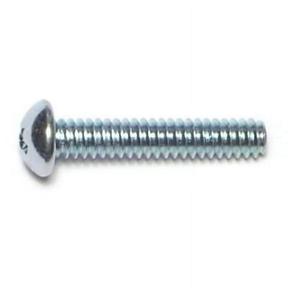 #10-24 x 1" Zinc Phillips Round Head Machine Screws MSCRS-331 (50 pcs.)