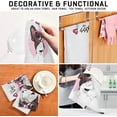 thumbnail image 4 of Cute Kiss Me Puppy Dish Towels Set of 1, Valentine's Day Washable Tea Towels Dishcloths Lint-Free 18x28 Inch Fast Drying for Home Kitchen Clean, 4 of 7