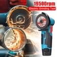 thumbnail image 4 of Mistaha High-Speed Mini Angle Grinder with Rechargeable Battery, Dustproof Design, Brushless Motor - Multifunctional Cutting and Polishing Tool - 19500rpm, 4 of 6