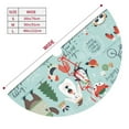 thumbnail image 5 of Kll 30" Christmas Tree Skirt Christmas Winter Animals Xmas Tree Skirts Mat For New Year Xmas Holiday Party Indoor Outdoor Home Decoration, 5 of 9