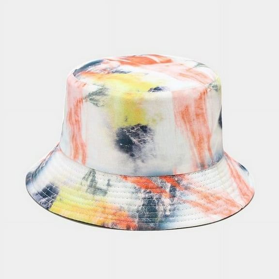 COCOpeaunt Fashion Double Sided Fireworks Bucket Hat Fishing Cap Foldable Hiking Hat Hip-Hop Street Waterproof Panama for Women Men Gorros