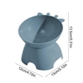 thumbnail image 3 of Byujiro Elevated Slanted Cat Bowl Neck-Friendly Anti-Tipping Raised Feeding Bowl Non-Slip Base Durable Plastic for Cats & Small Pets, Stress-Free Mealtime, 3 of 6