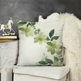 thumbnail image 2 of YINGXI  Home Sweet Home Eucalyptus Leaves Green Throw Pillow Covers,Spring Summer Seasonal Decorations for Home 20x20in, 2 of 5