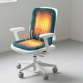 thumbnail image 3 of Gumesh Heated Office Chair Cushion - Memory Foam Seat & Back Warmer with Lumbar Support for All-Day Comfort, 3 of 5