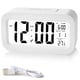 thumbnail image 1 of Reloj Despertador Digital Reloj Digital Recargable con Sensor de Luz Inteligente Indicador de Fecha y Temperatura, 1 of 5