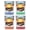 Multicolor (4-Pack), variant on Savannah Georgia Design A Souvenir 2 oz Square Shot Glass Orange