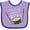 Lavender and Purple, variant on Inktastic This is How I Roll Cute Sushi Boys or Girls Baby Bib