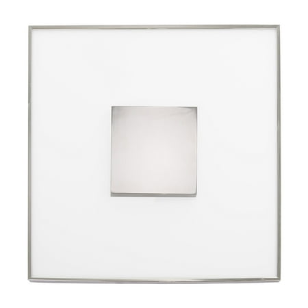 

Nuvo Lighting 62/1519 13 Wide Led Flush Mount Square Ceiling Fixture - Nickel