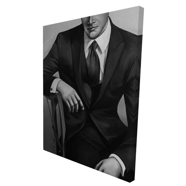 Businessman - Toile 36"x48 Pouces - Impression à la Demande