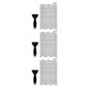 thumbnail image 4 of Naiovety Adhesivo antideslizante para bañera de suelo, adhesivo antideslizante para el hogar, baño, cocina, cinta en forma de PEVA S, gris Type1 NO1, 4 of 6