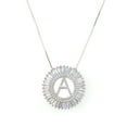thumbnail image 1 of Collier Pendentif Alphabet A-Z Breloques Femme Chaîne Lettre Initiale, 1 of 9