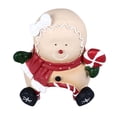 thumbnail image 4 of Decoración navideña para acuarios, multiusos, paisajismo, resina, adornos navideños para peceras, para acuario, hogar, oficina, hombre de jengibre navideño, 4 of 5