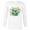 White, variant on Disney Mickey & Minnie Pure Gold St Patrick’s Day Retro - Long Sleeve T-Shirt for Men - Customized-White
