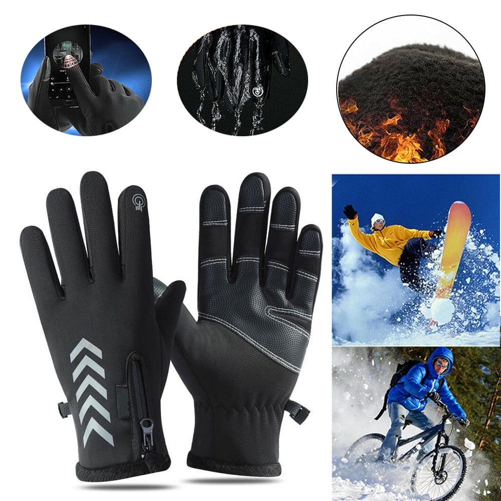 Heated Gloves for Men Women, Touchscreen Heating Ski Gloves