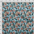 thumbnail image 4 of oneOone Polyester Spandex Light Blue Fabric Tropical Diy Clothing Quilting Fabric Print Fabric By Yard 56 Inch Wide, 4 of 4