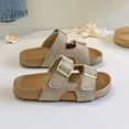 thumbnail image 4 of Godom Slippers for Girls Shower Slipper Bathroom Pool Sandals Summer Non-Slip Beach Shoes Kid Cloud Slides, 4 of 7