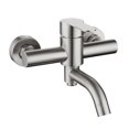 thumbnail image 1 of keepw Shower Mixer Install Range 13-17cm Surface Brushed Bathroom System, 1 of 6
