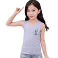 thumbnail image 3 of Ruyang Kids Light Soft Tank Tops Sleeveless Undershirts Summer Casual Baby Boys Girls Loose Fit Soft Vest Solid Shirt Clothes, 3 of 5