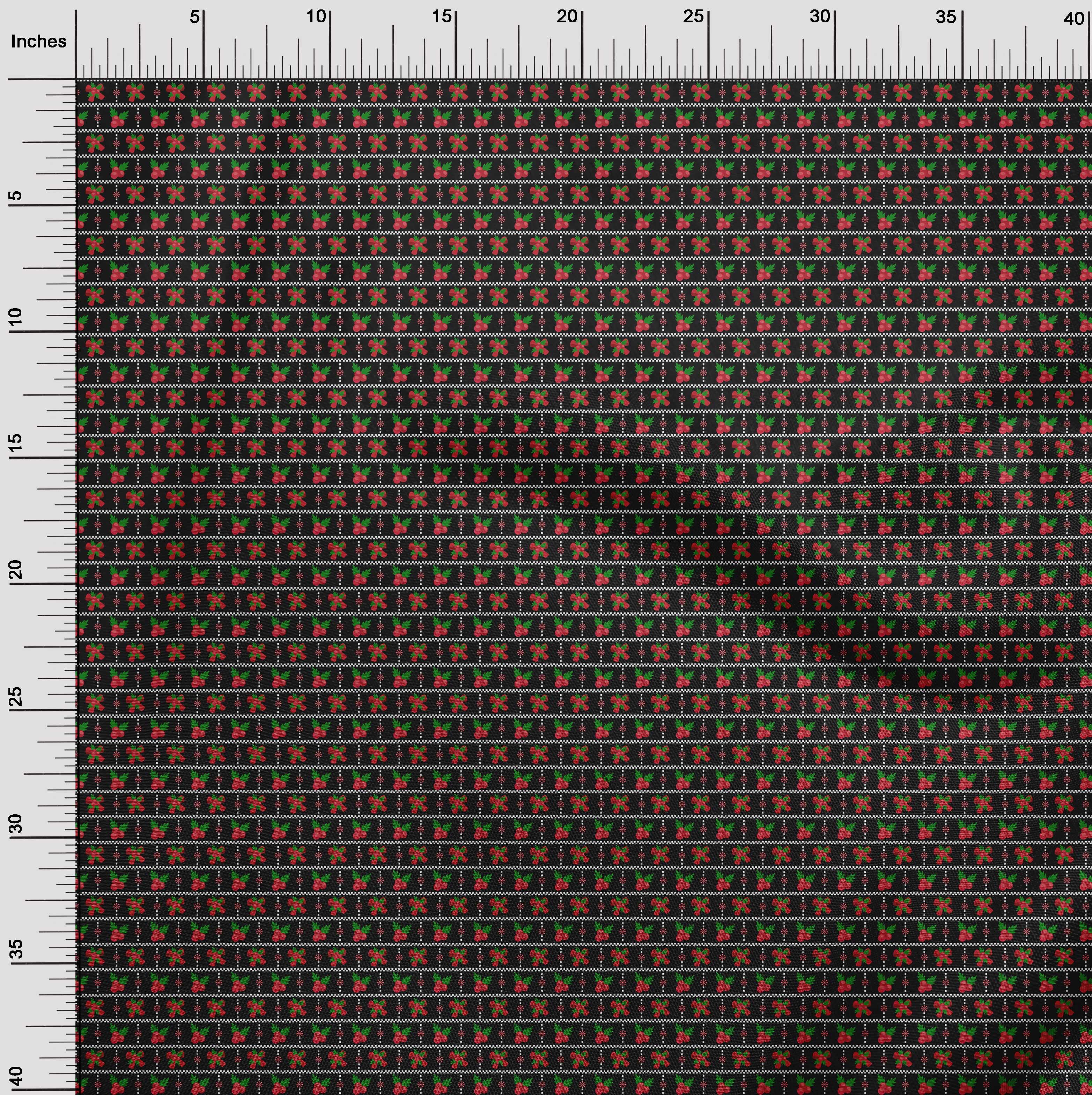 oneOone Cotton Silk Black Fabric Merry Christmas Sewing Material Print Fabric By The Yard 42 Inch Wide-YNF