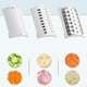 thumbnail image 3 of Cortador de Verduras Giratorio Eléctrico , Cortador USB, Automático, Rallador Triturado con 3 Cuchillas, Cortador de Verduras, 3 of 5