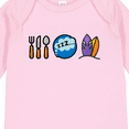 thumbnail image 4 of Inktastic Surfing Eat Sleep Surf Boys or Girls Long Sleeve Baby Bodysuit, 4 of 5