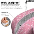 thumbnail image 5 of Reusable Watermelon Lnsulated Lunch Bag for Women & Men-Leakproof Water-Resistant Cooler Tote,Large Capacity(10.6x8.7x6.3in)for Work,Office,Travel,Picnic,Beach., 5 of 7