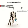 thumbnail image 3 of Telescopic Pickup Magnetic Iron Rod Automotive Repair Tool Strong Metal Screw Suction Rod, 3 of 6