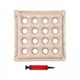 thumbnail image 1 of Cojín del asiento,Cojines de asiento inflables de aire cómodos,cojín de aire Cojín tipo gofre Cojín de silla inflable,Colchón de aire cojines para sillas Fácil inflado,Asiento cuadrado, 1 of 8
