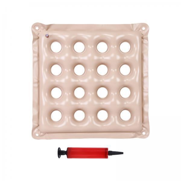 Cojín del asiento,Cojines de asiento inflables de aire cómodos,cojín de aire Cojín tipo gofre Cojín de silla inflable,Colchón de aire cojines para sillas Fácil inflado,Asiento cuadrado