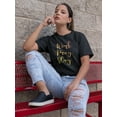 thumbnail image 2 of Work Pray Slay  Women T-Shirt, Female Small, 2 of 4