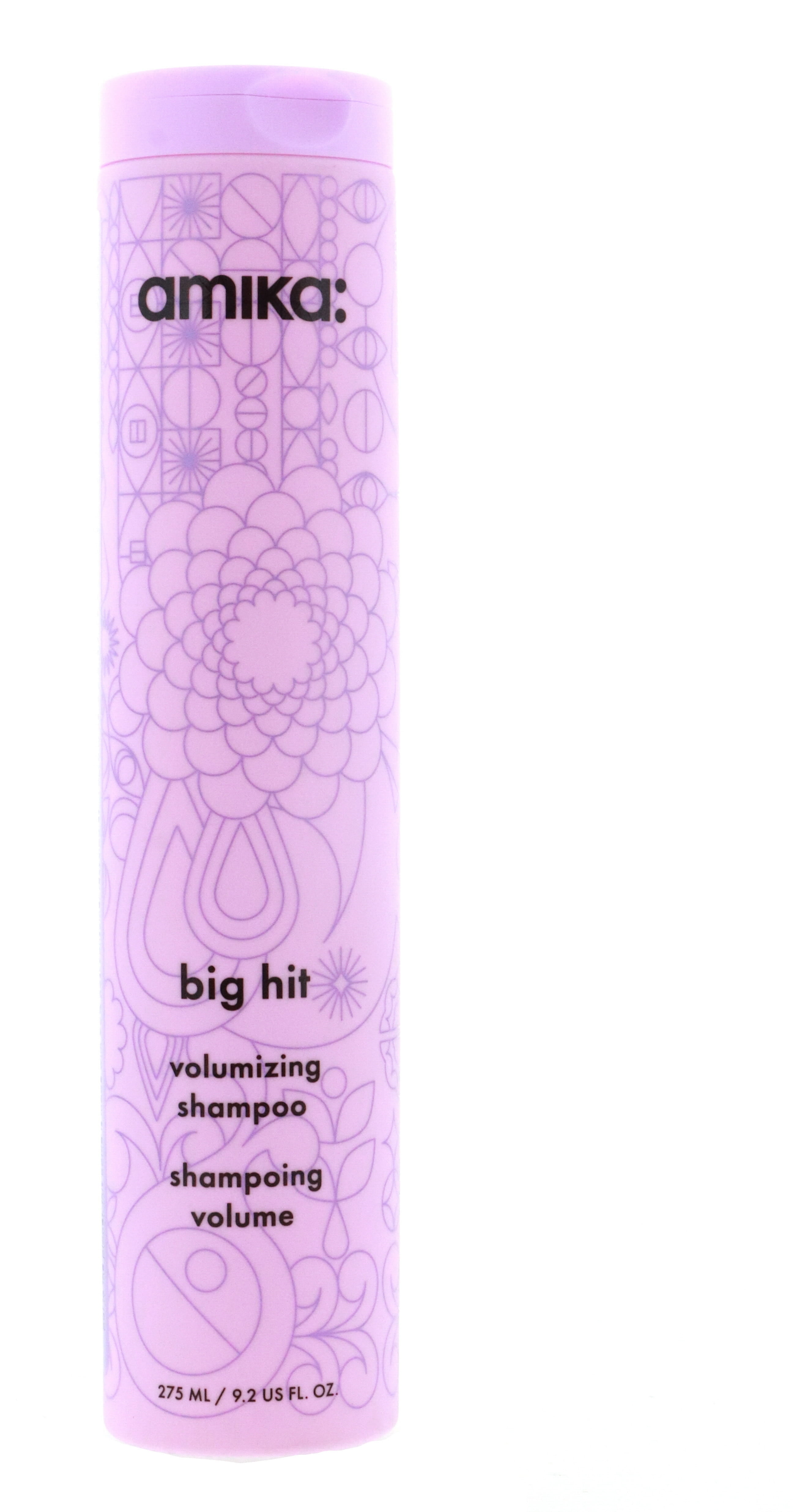 Amika Big Hit Volumizing Shampoo, 9.2 oz, Adds Lift and