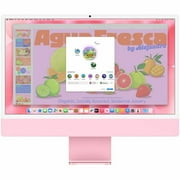 Apple iMac 24 All-In-One Computer, Apple M4, 24GB RAM, 512GB SSD, MacOS Sequoia, MD2U4LL/A