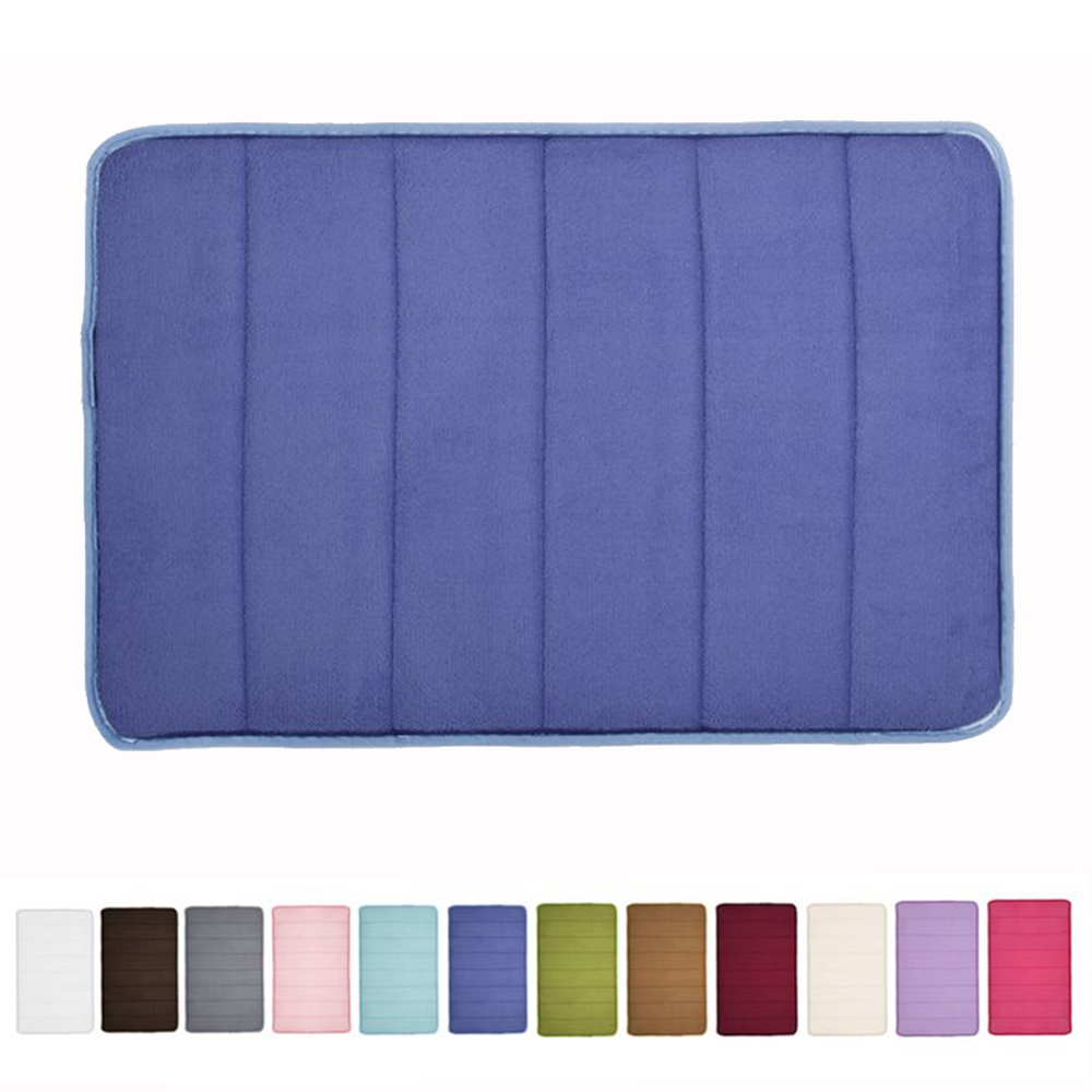 Actoyo Soft Absorbent Bathroom Rugs Non Slip Bath Rug Runner for