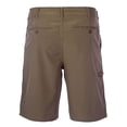 thumbnail image 3 of Xmgelp Men's Flat Front Golf Short with Hidden Expandable Waist Short Regular and Big & Tall Sizes（Dark Khaki,38）, 3 of 5