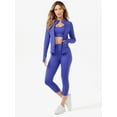 thumbnail image 6 of Sofia Active by Sofia Vergara Women’s Super-Soft Lux Zip-Up Jacket, 6 of 6