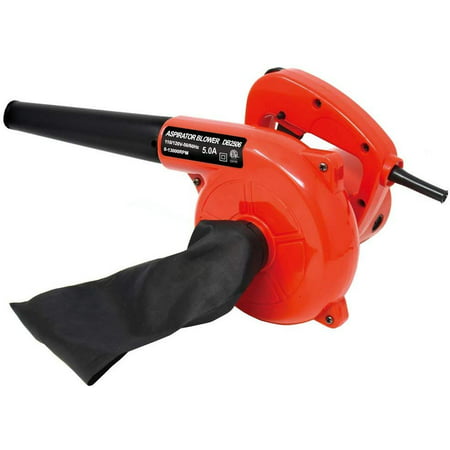 Toolman Corded Electric Compact Leaf Blower Sweeper Vacuum Cleaner 5.0A 6 Speed 13000RPM