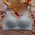thumbnail image 1 of HongQid Womens Bra No Underwire Comfort Push Up Bras Soft Wireless Bralette Full Coverage Everyday Bra, 1 of 3